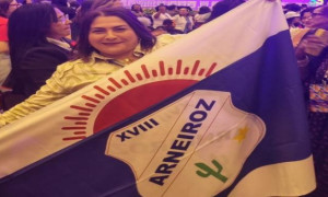 VEREADORA CARMELITA LAURA REPRESENTA ARNEIROZ NA CONFERÊNCIA NACIONAL DE POLÍTICAS PARA AS MULHERES EM BRASÍLIA