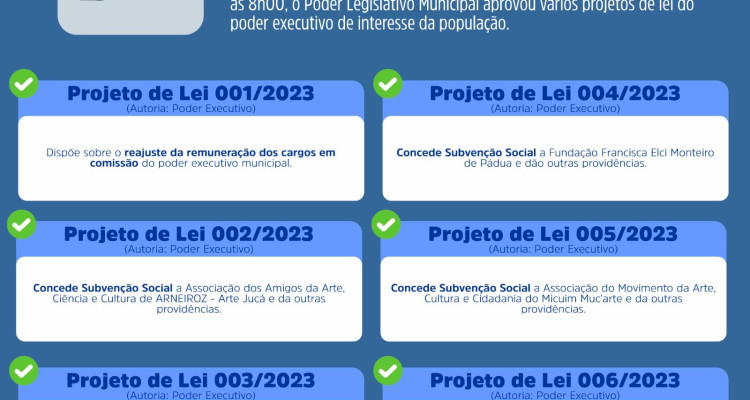 LEGISLATIVO EM AÇÃO