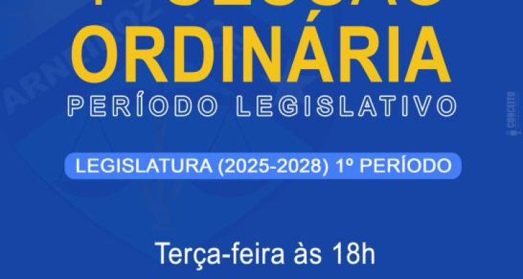4 SESSÃO ORDINÁRIA DO PRIMEIRO PERÍODO LEGISLATIVO DE 2025